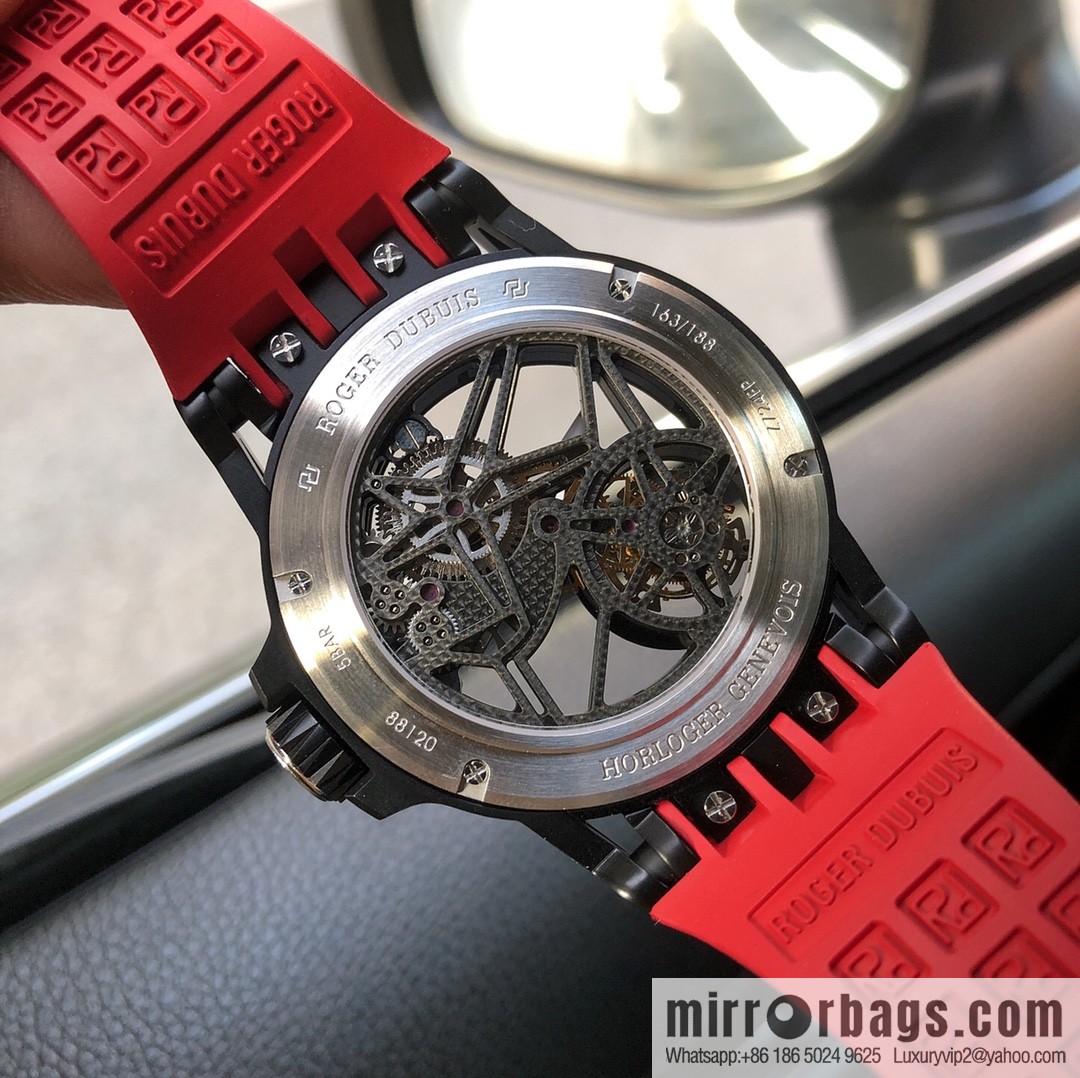 JB Roger Dubuis Excalibur Spidr (King Series) 🎮 RDDBEX0479 Hollow Flying Tourbillon Watch