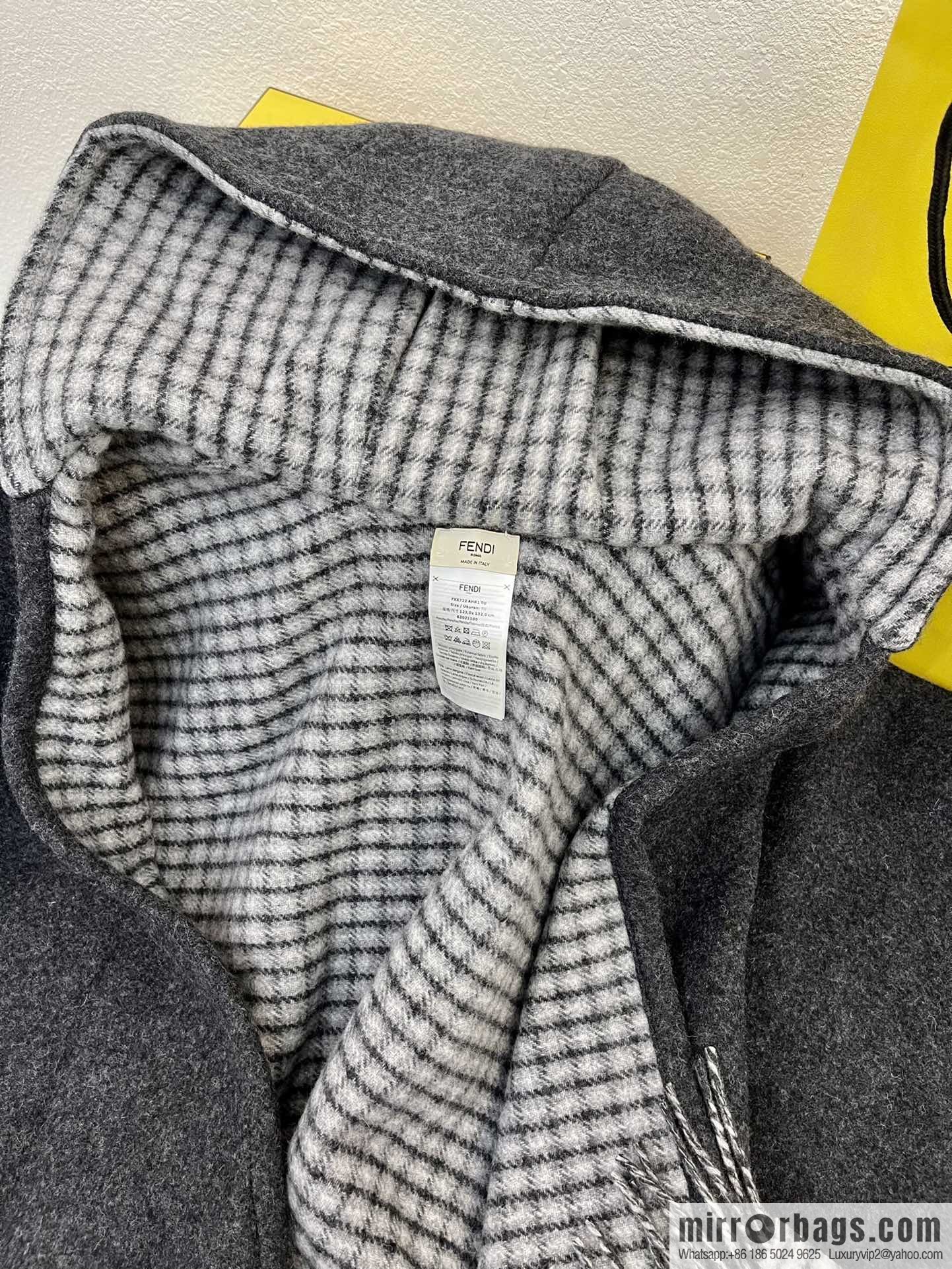 Fendi cream wool and cashmere cape FXX722AHR1F0QF7