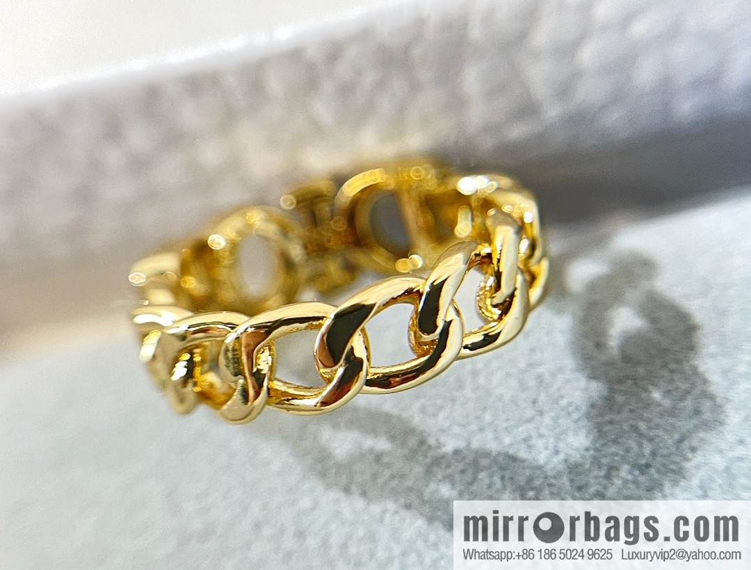 New ☑️ Dior full diamond letter ring
