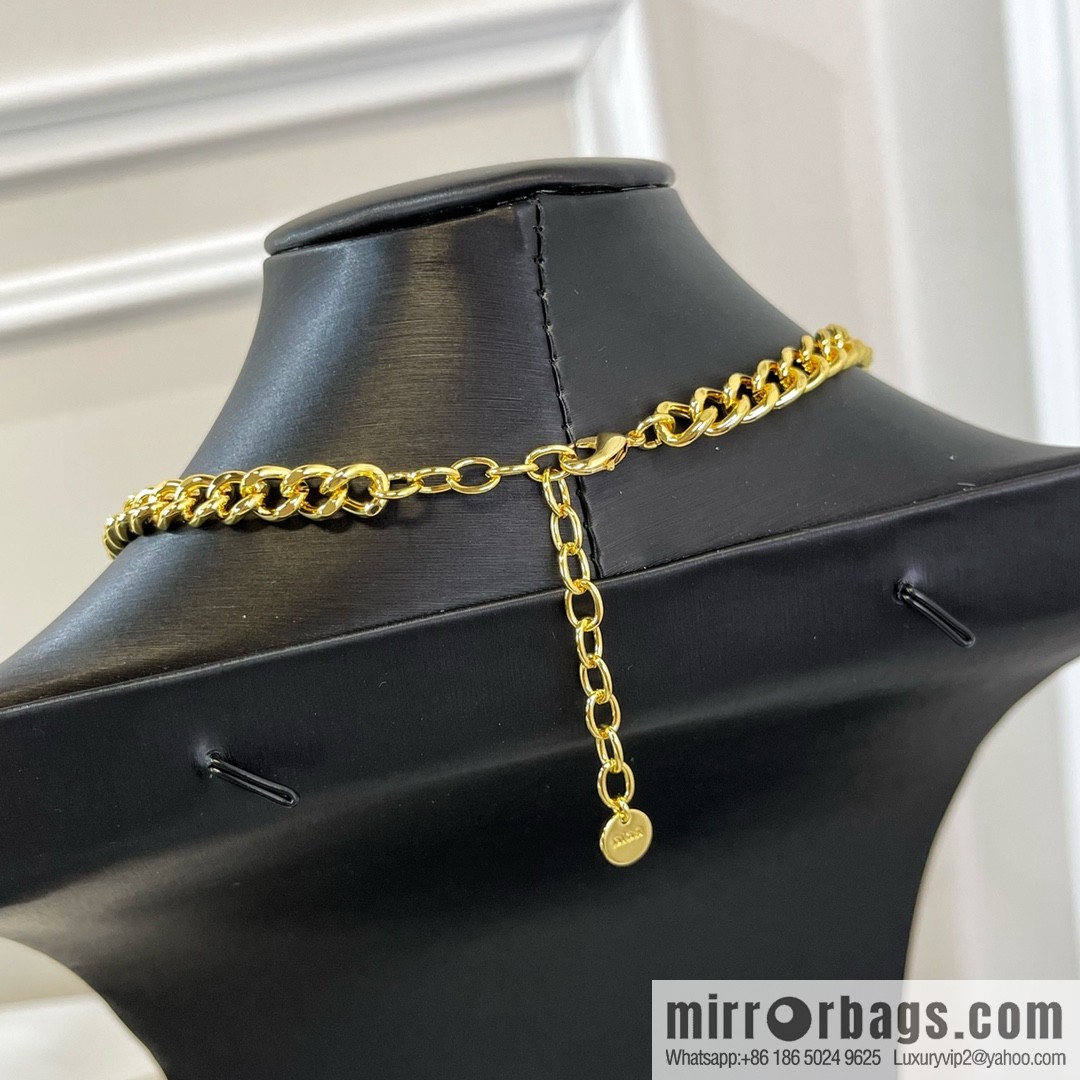 New ☑️ Dior full diamond bracelet necklace