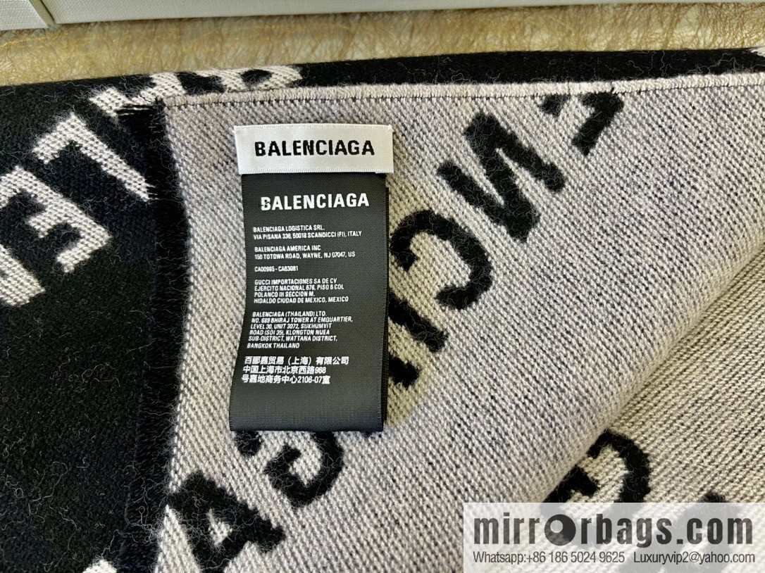 BALECNIAGA Balenciaga wool women's scarf