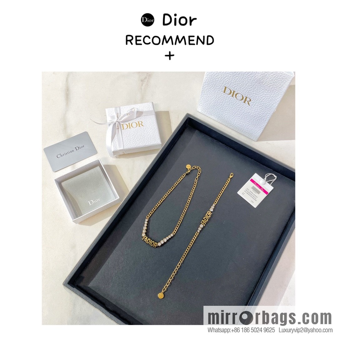 New ☑️ Dior JADIOR necklace bracelet