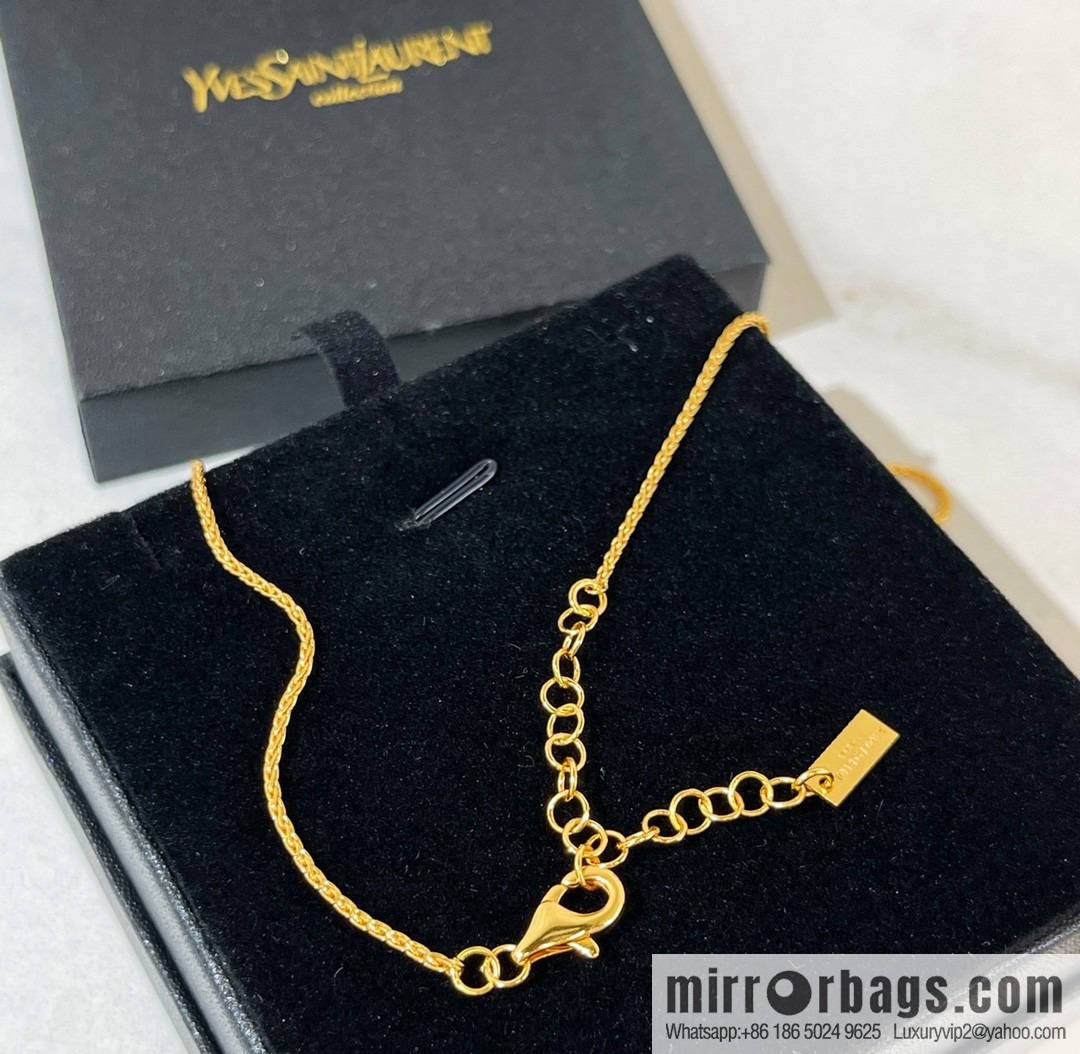 Saint Laurent YSL LOVE necklace