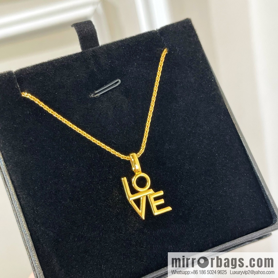 Saint Laurent YSL LOVE necklace