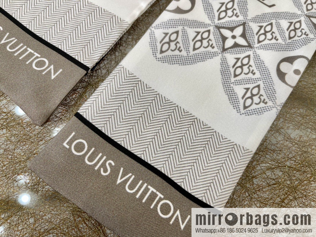 LV Louis Vuitton 100% silk headband M77442