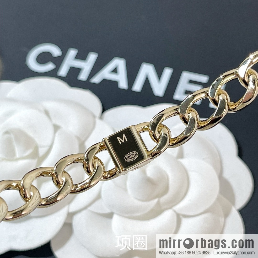 New ☑️ Chanel double c smooth open choker necklace