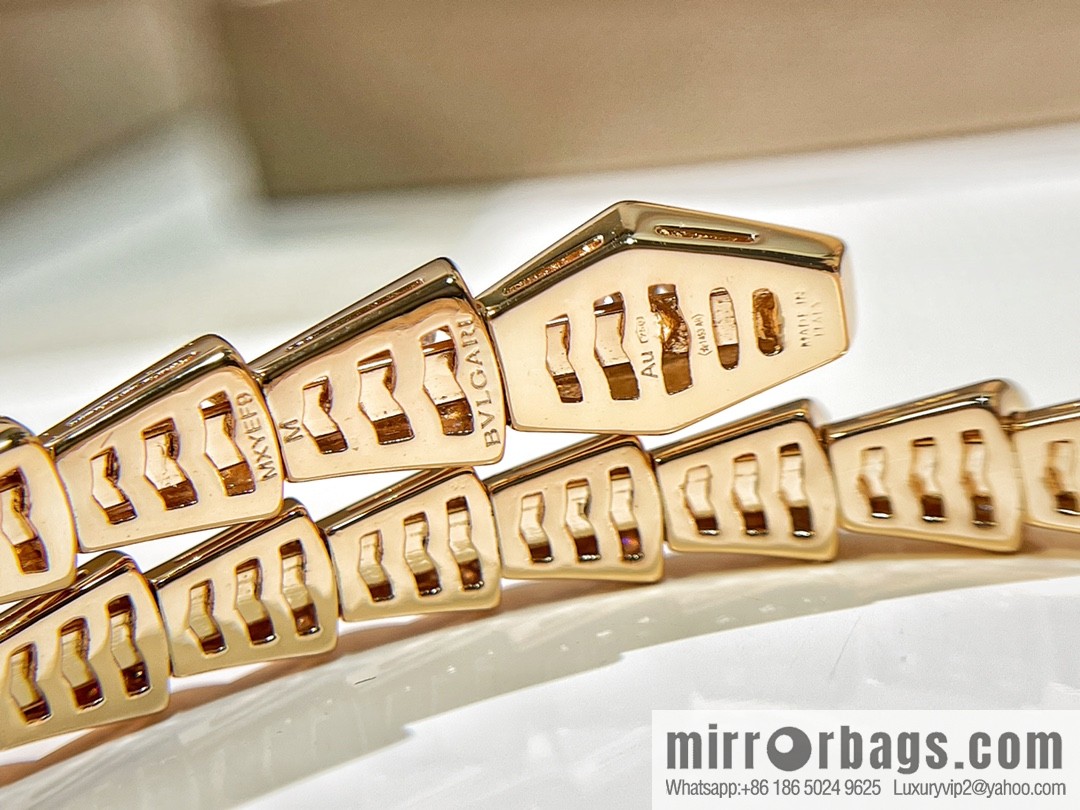BVLGARI Bulgari Full Diamond Snake Bone Bracelet Bracelet