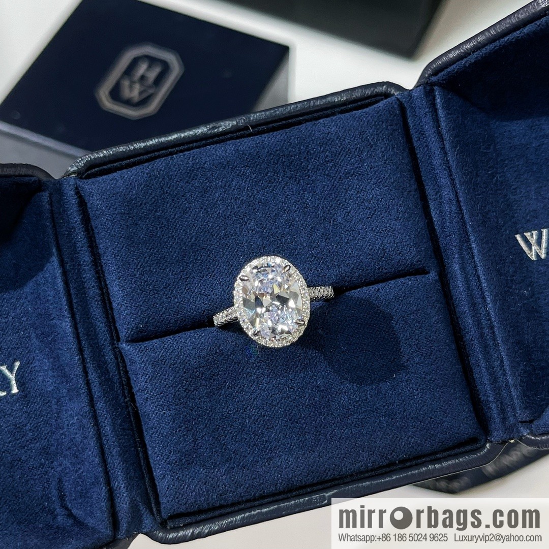 HARRY WINSTON HW, pigeon egg, diamond ring, diamond ring
