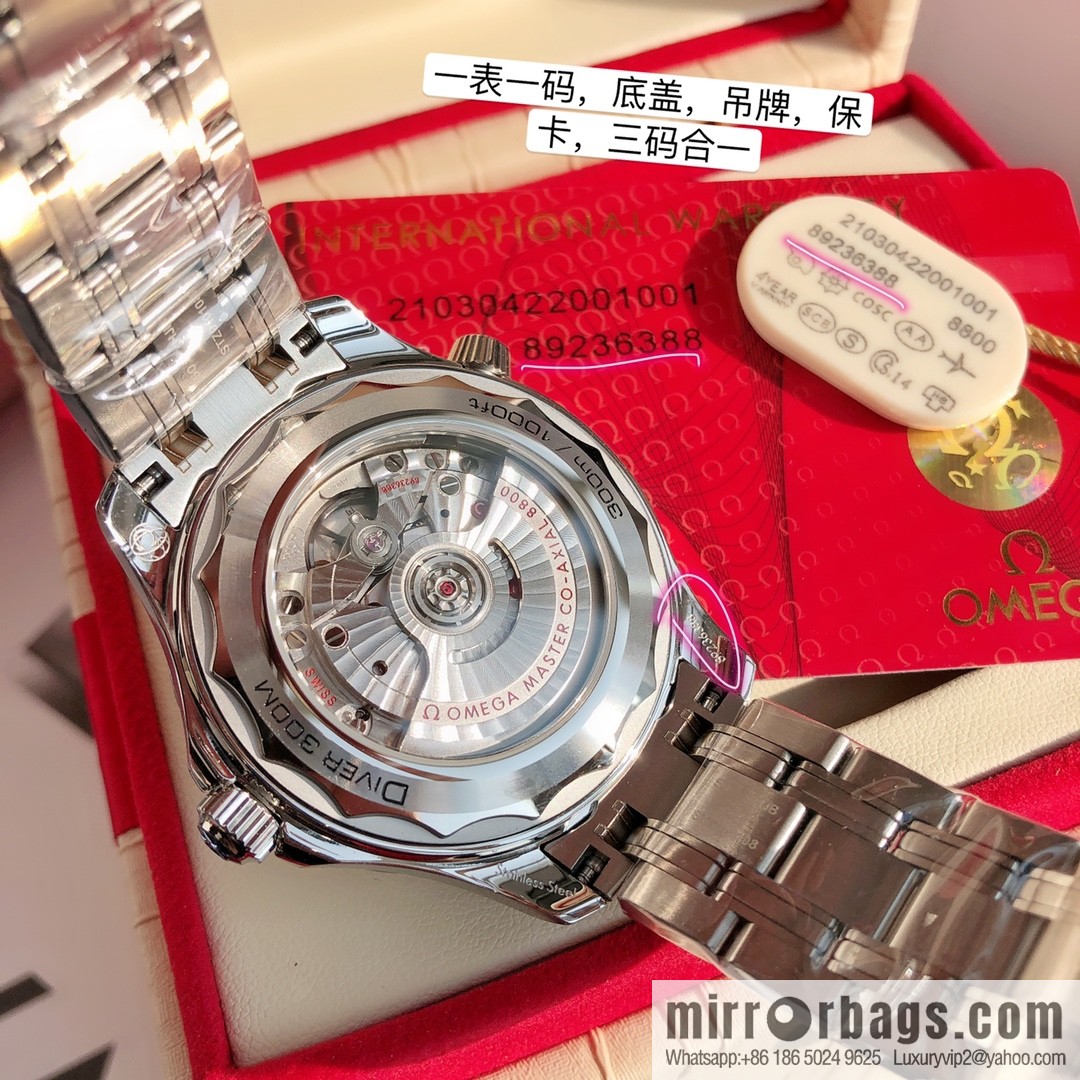 Omega Seamaster Series 8800 Mechanical Movement 42mm Men's Watch