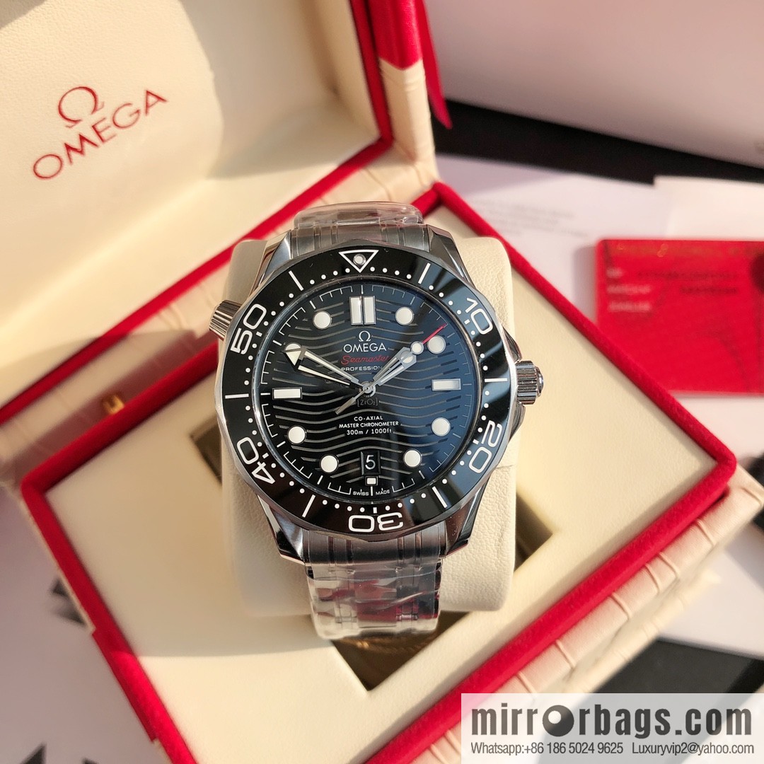 Omega Seamaster Series 8800 Mechanical Movement 42mm Men's Watch