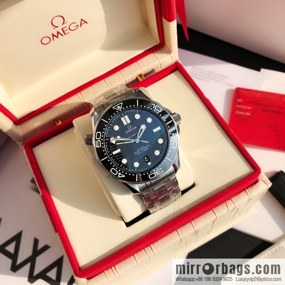 Omega Seamaster Series 8800 Mechanical Movement 42mm Men's Watch