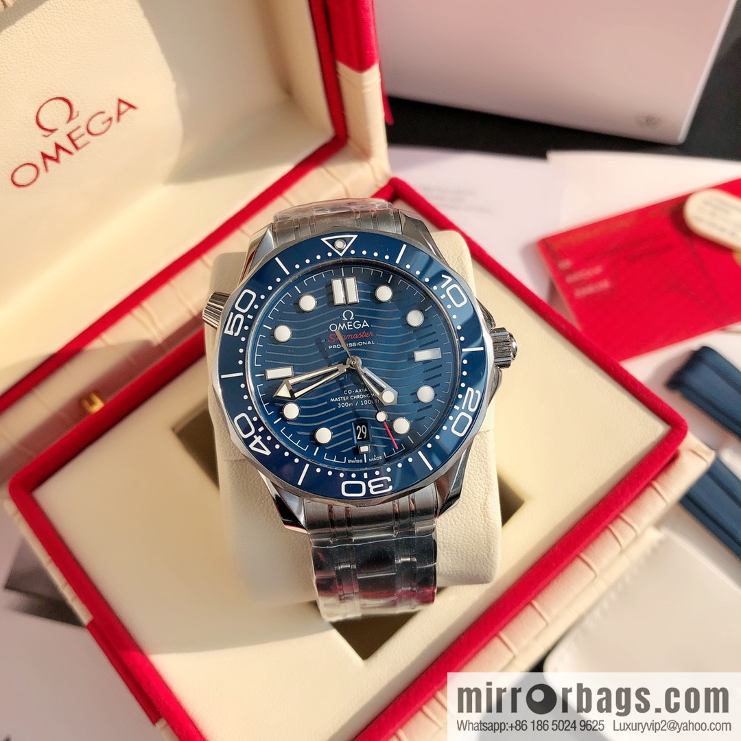 Omega Seamaster Series 8800 Mechanical Movement 42mm Men's Watch