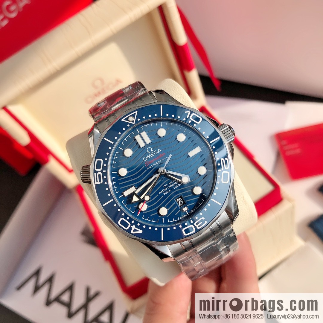 Omega Seamaster Series 8800 Mechanical Movement 42mm Men's Watch