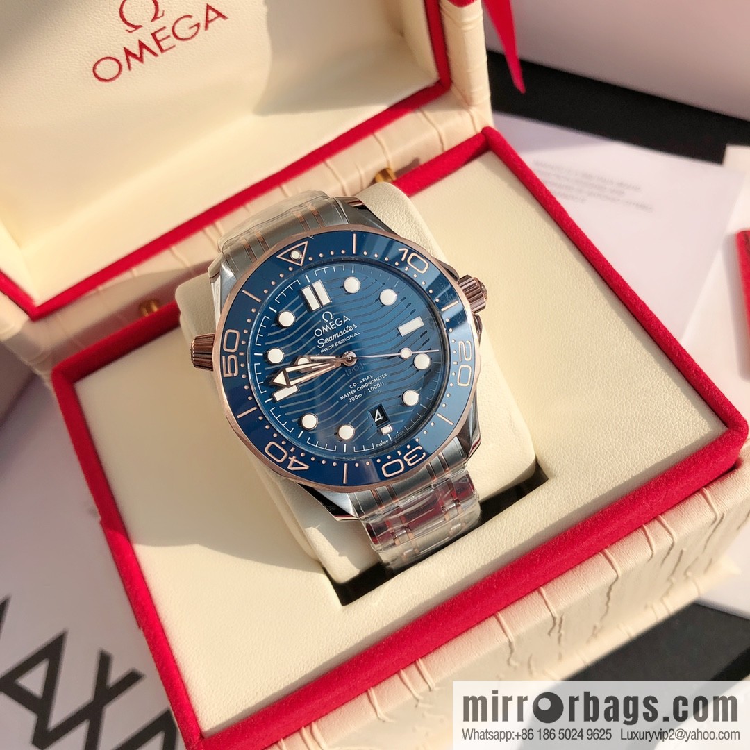 Omega Seamaster Series 8800 Mechanical Movement 42mm Men's Watch