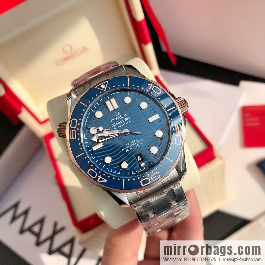 Omega Seamaster Series 8800 Mechanical Movement 42mm Men's Watch