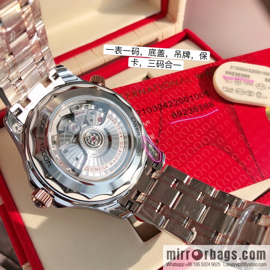 Omega Seamaster Series 8800 Mechanical Movement 42mm Men's Watch