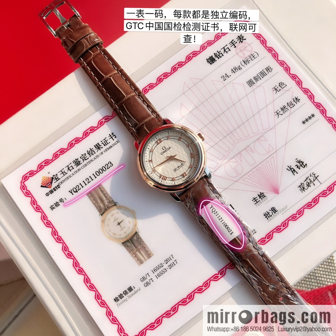 OMEGA Omega 💎 Diamond Watch