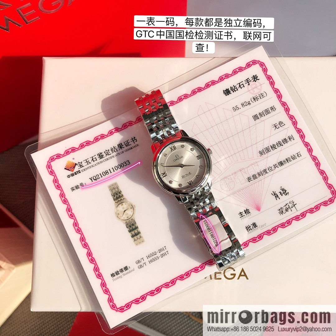Original order hard goods! OMEGA Omega π Diamond Watch