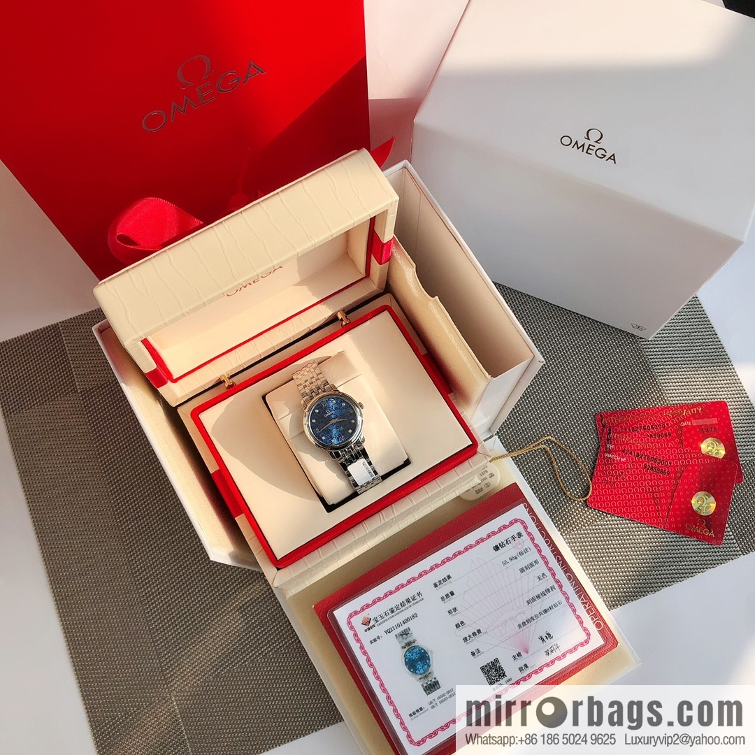 Original order hard goods! OMEGA Omega π Diamond Watch