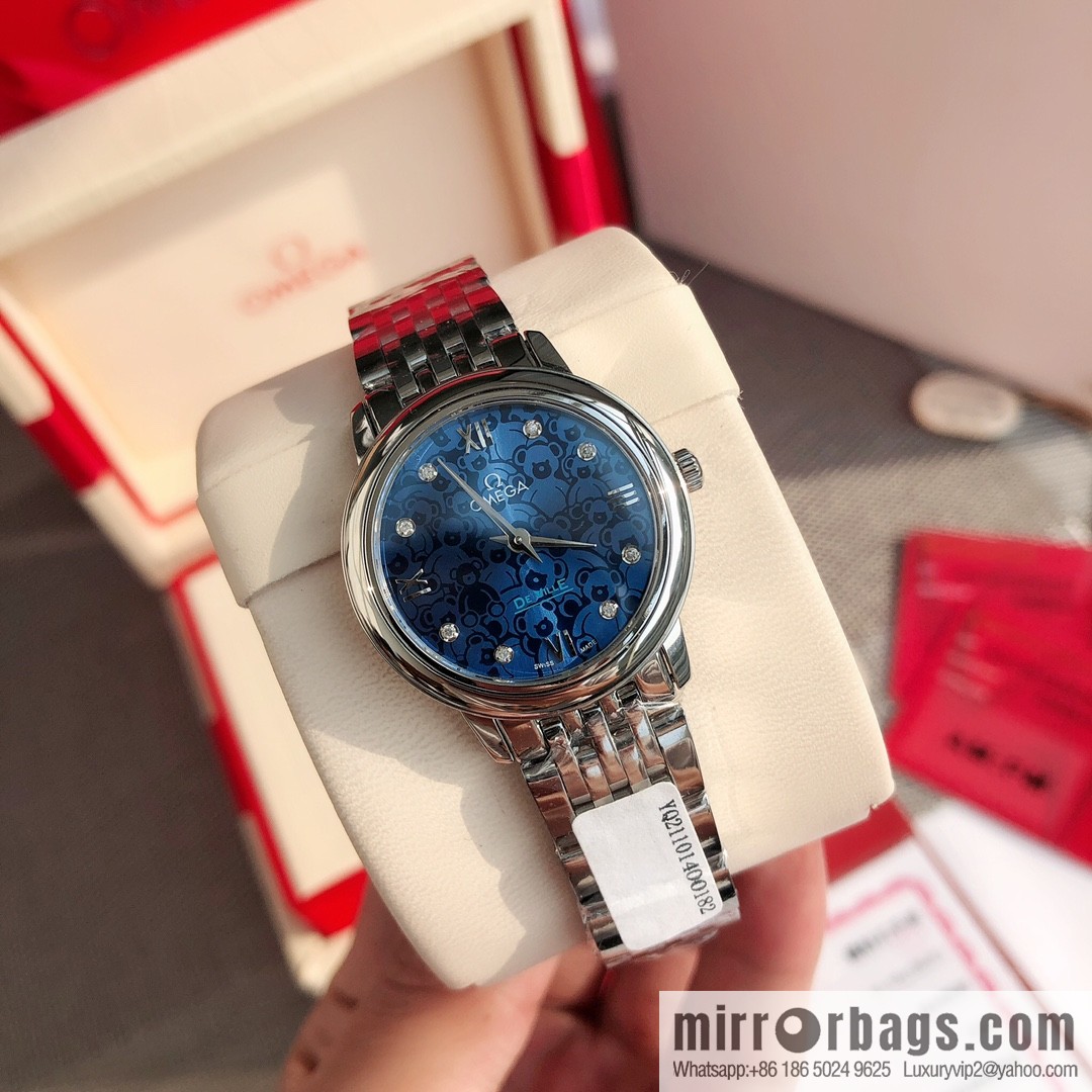 Original order hard goods! OMEGA Omega π Diamond Watch