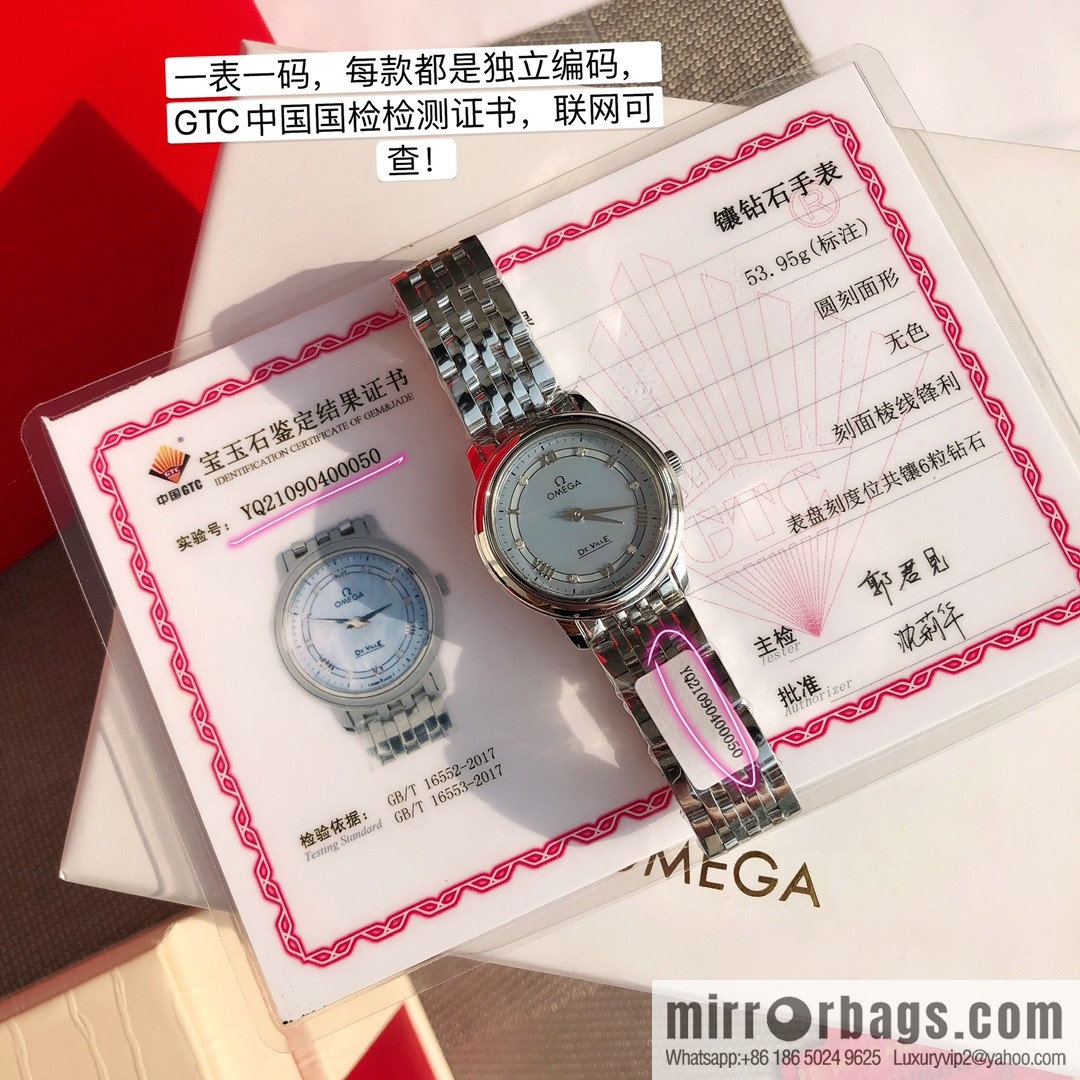 Original order hard goods! OMEGA Omega π Diamond Watch