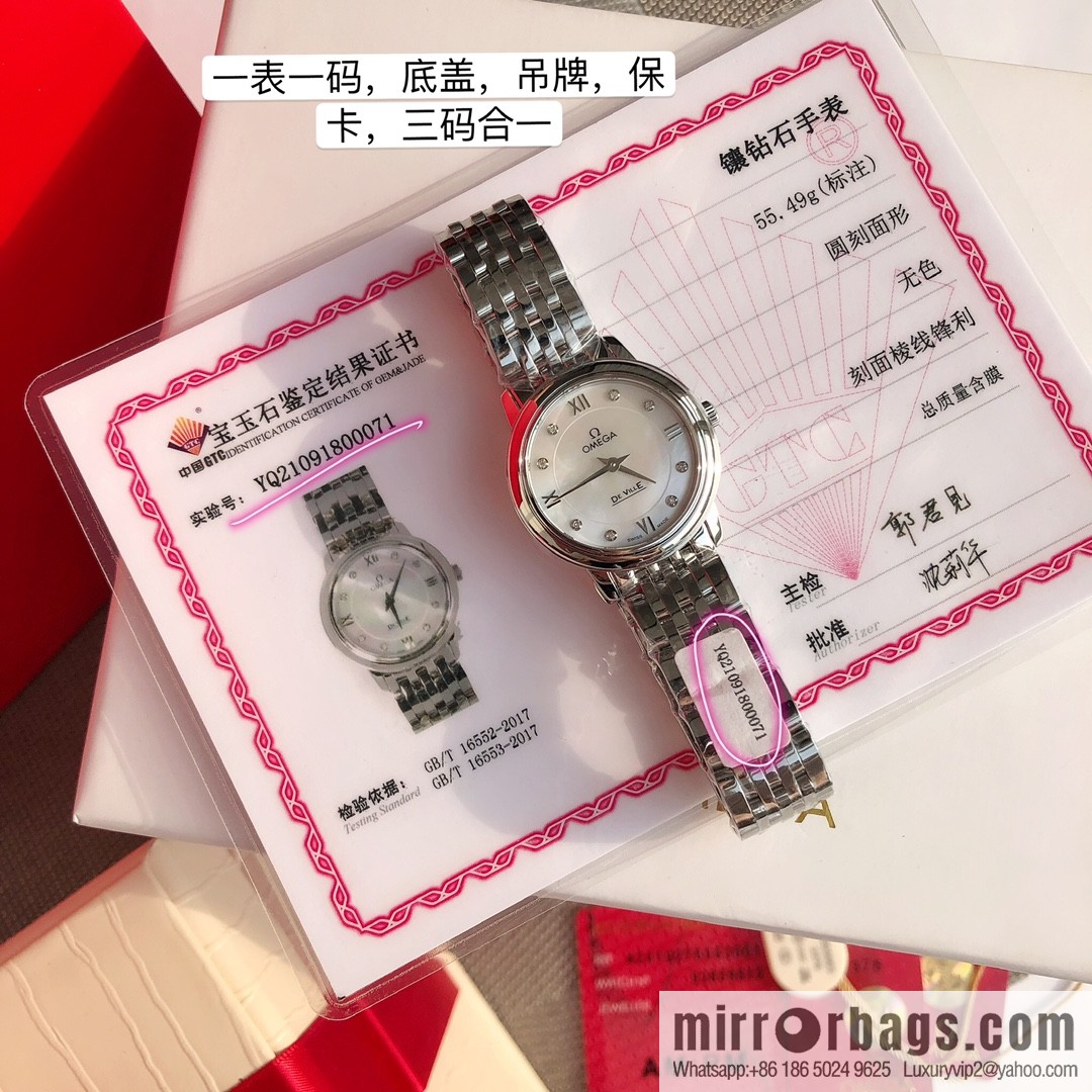 Original order hard goods! OMEGA Omega π Diamond Watch
