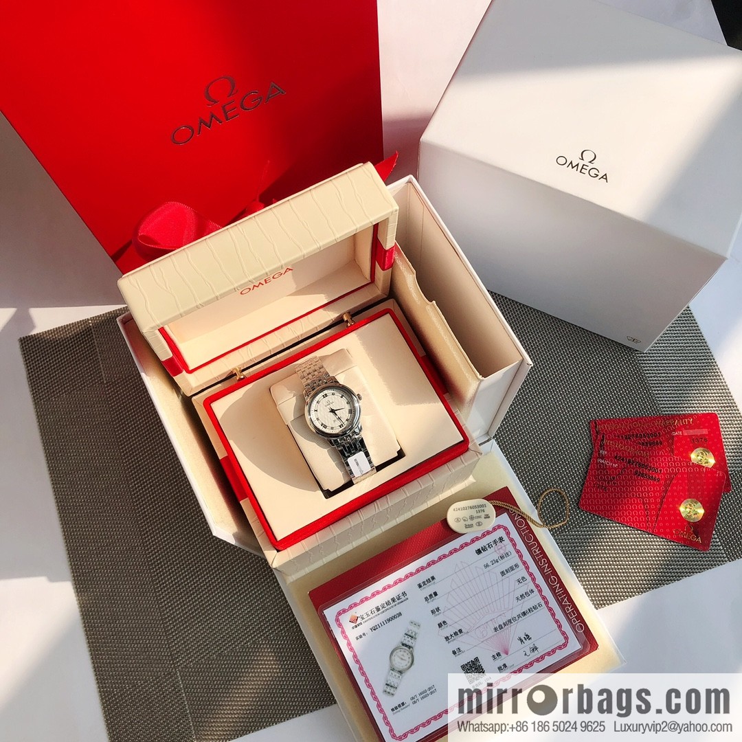 Original order hard goods! OMEGA Omega π Diamond Watch