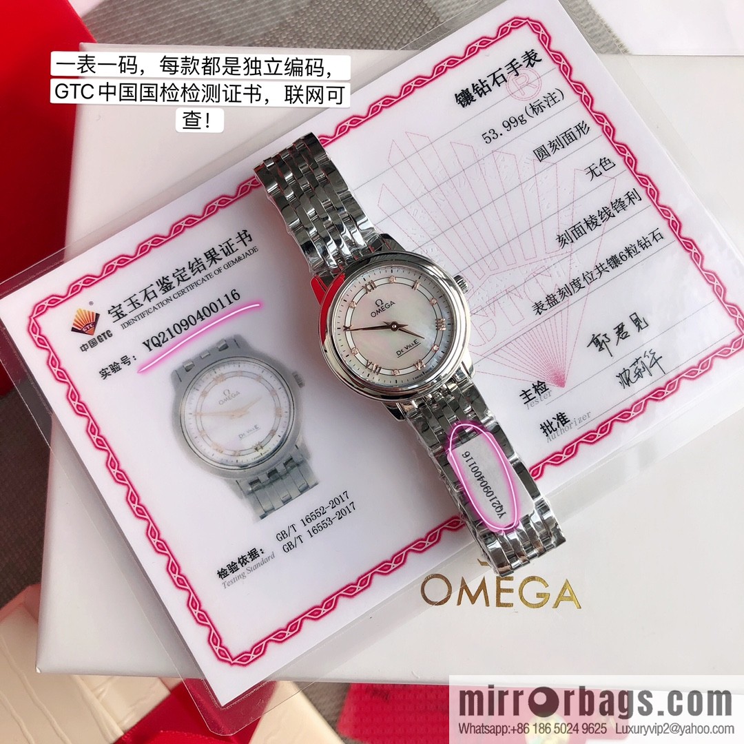 Original order hard goods! OMEGA Omega π Diamond Watch