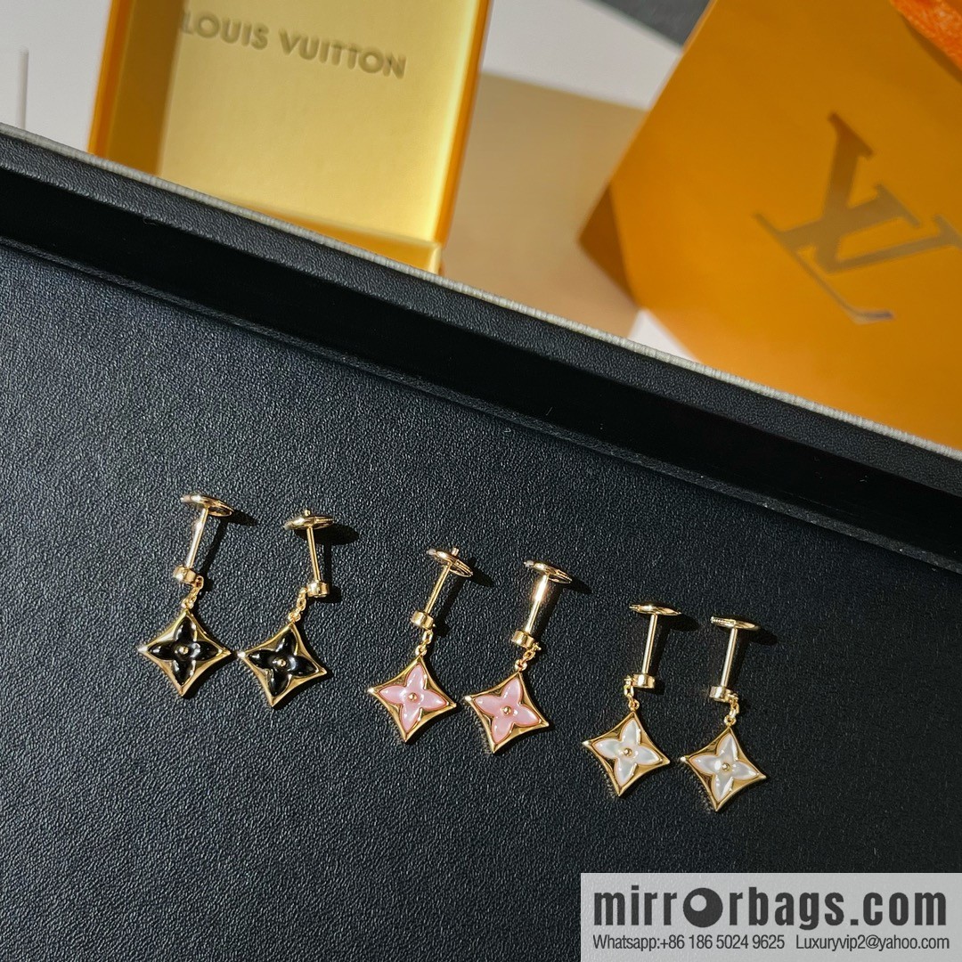 Louis Vuitton Louis Vuitton lv diamond fritillary earrings