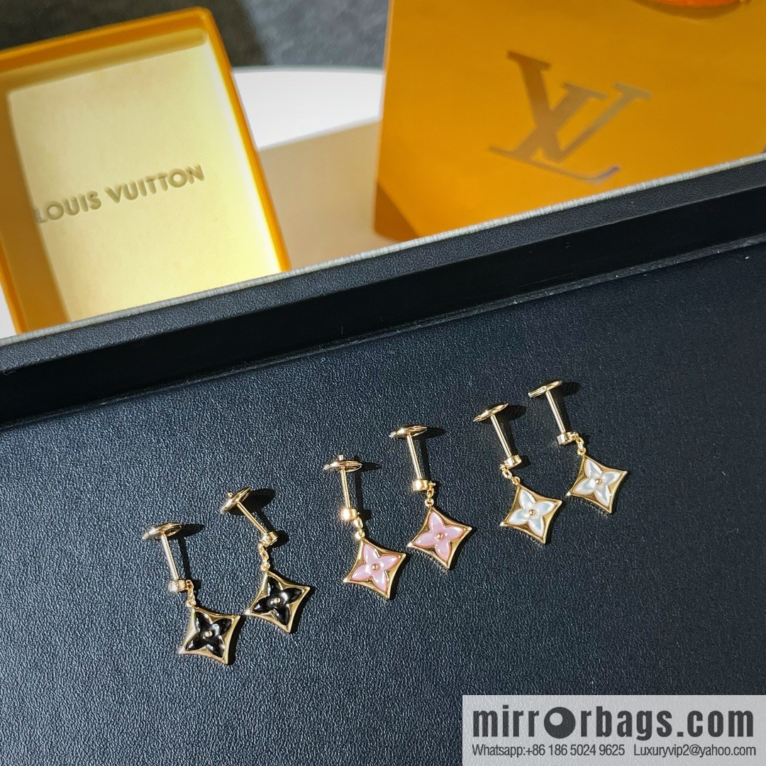 Louis Vuitton Louis Vuitton lv diamond fritillary earrings