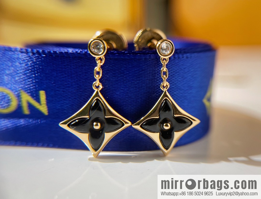 Louis Vuitton Louis Vuitton lv diamond fritillary earrings