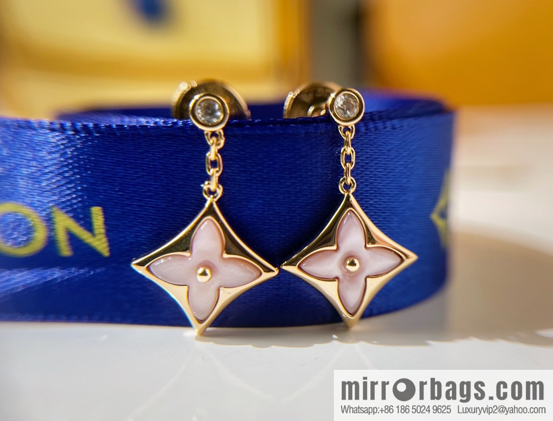 Louis Vuitton Louis Vuitton lv diamond fritillary earrings