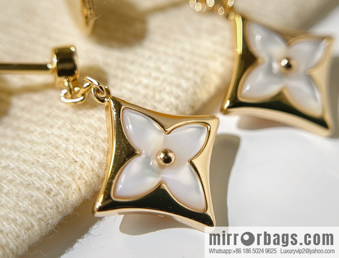 Louis Vuitton Louis Vuitton lv diamond fritillary earrings