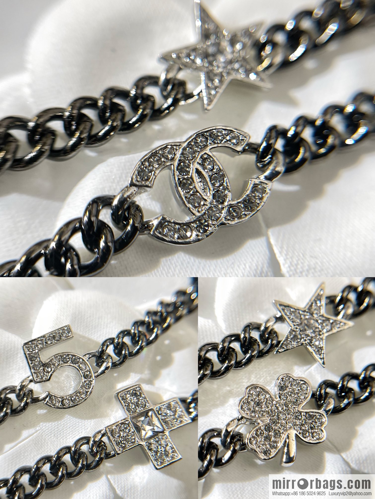 New ☑️ Chanel choker gun black necklace