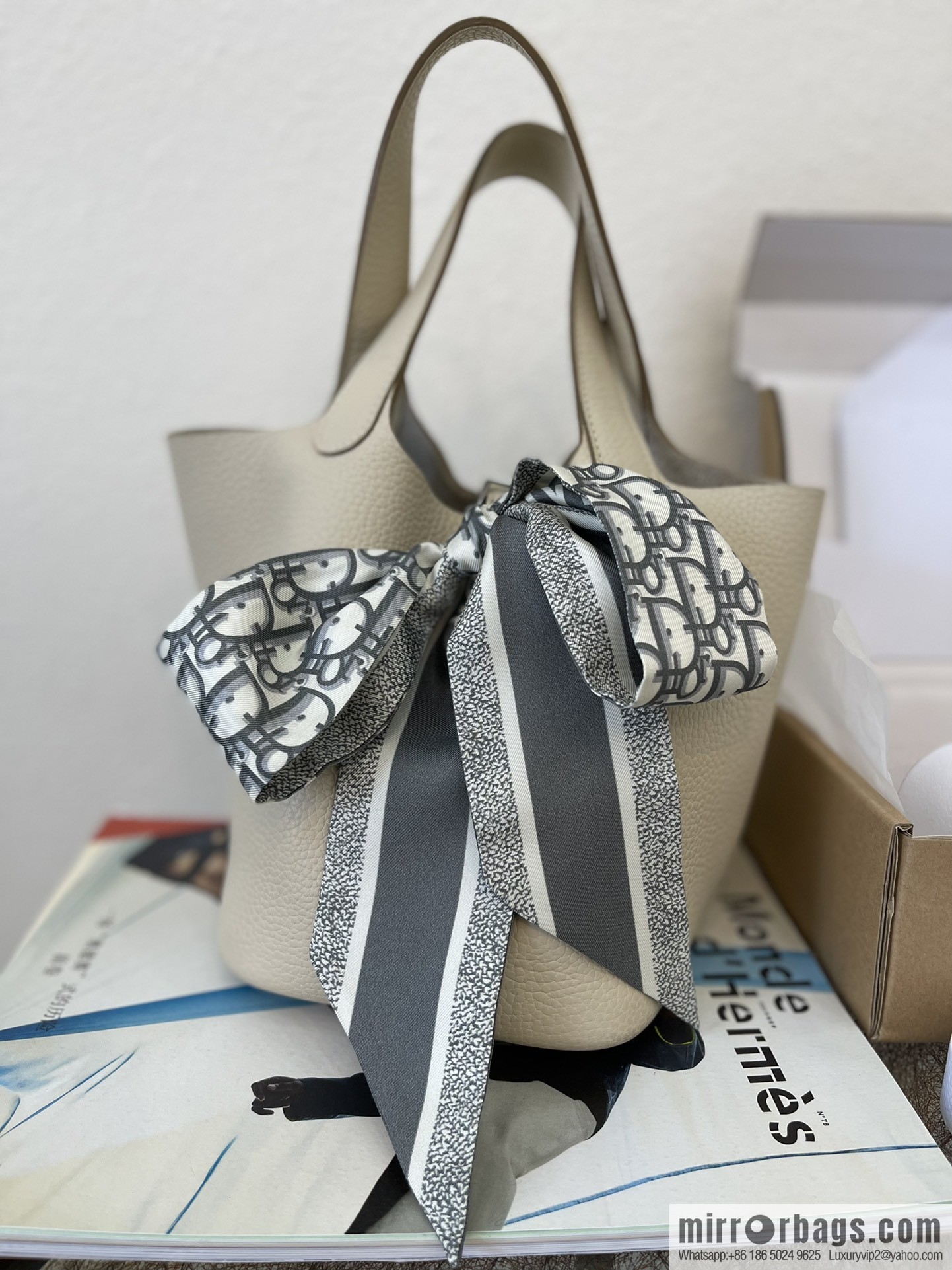 Dior Mitzah Twilly Silk Scarf