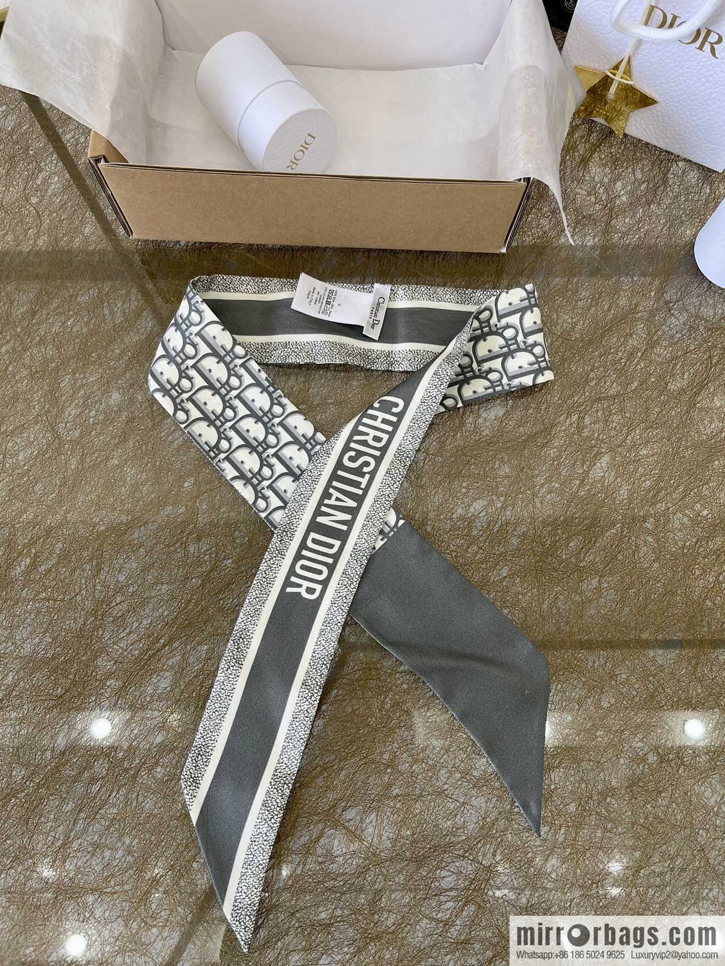 Dior Mitzah Twilly Silk Scarf