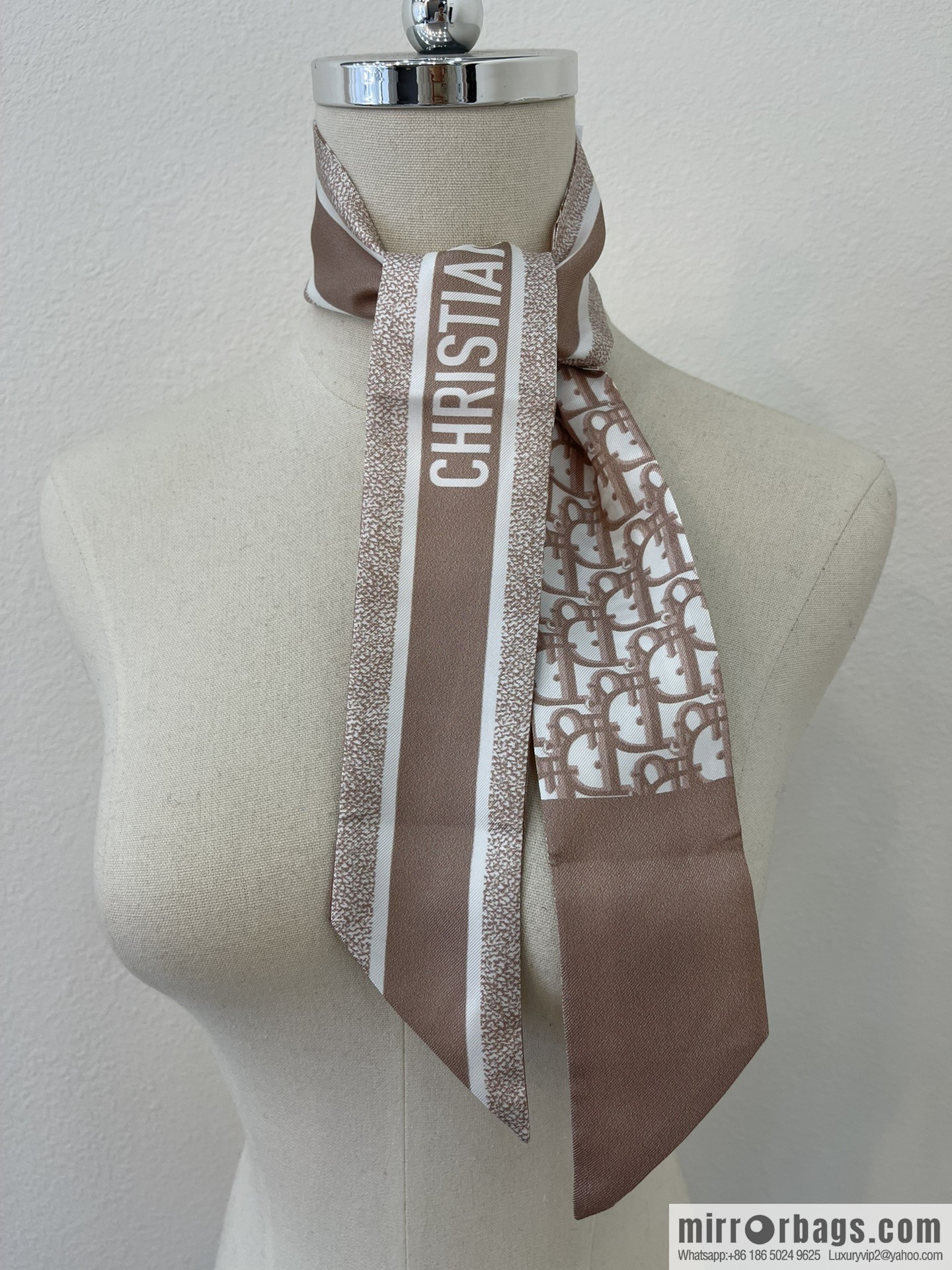 Dior Mitzah Twilly Silk Scarf