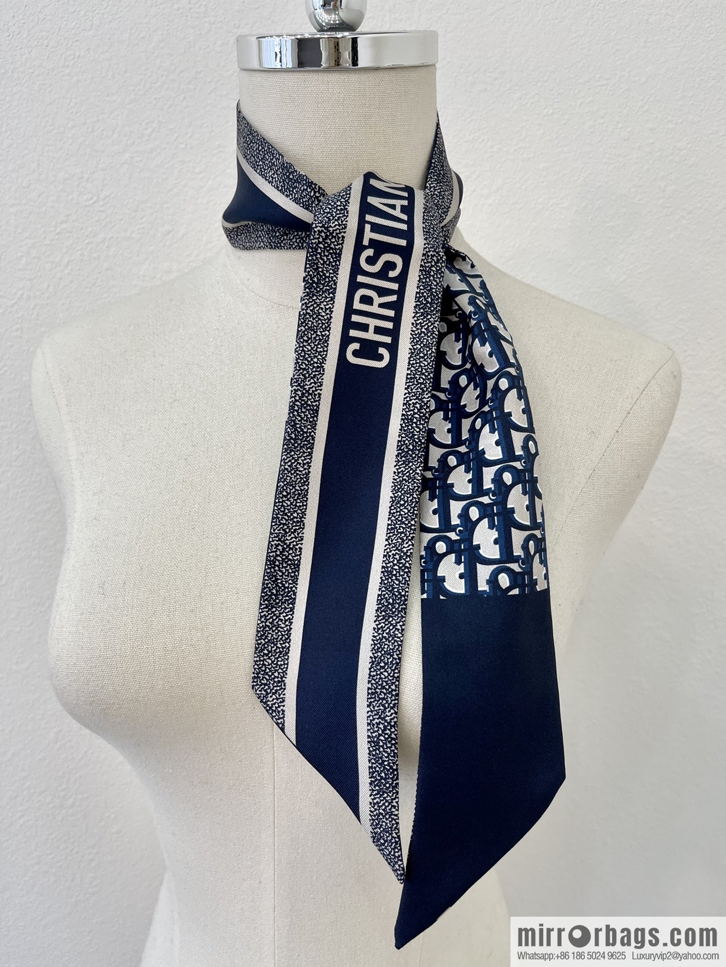 Dior Mitzah Twilly Silk Scarf