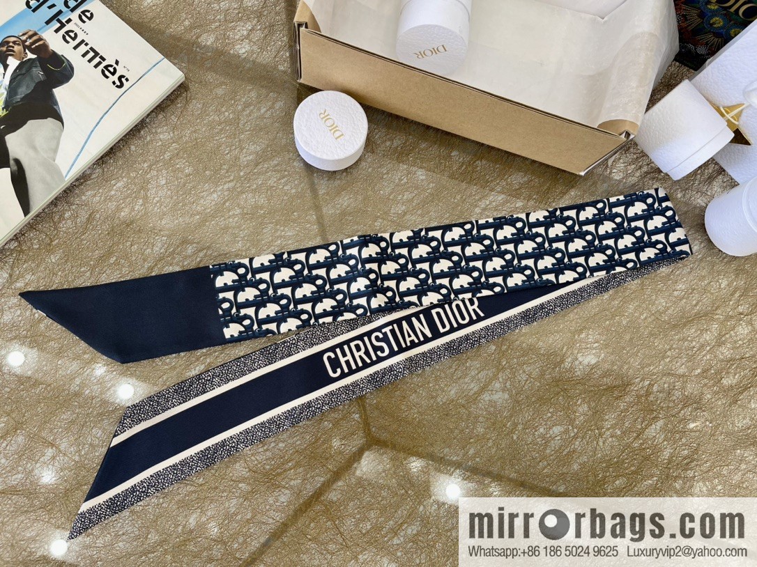 Dior Mitzah Twilly Silk Scarf