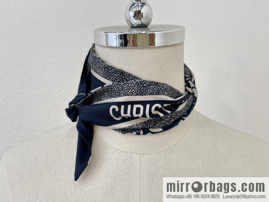 Dior Mitzah Twilly Silk Scarf