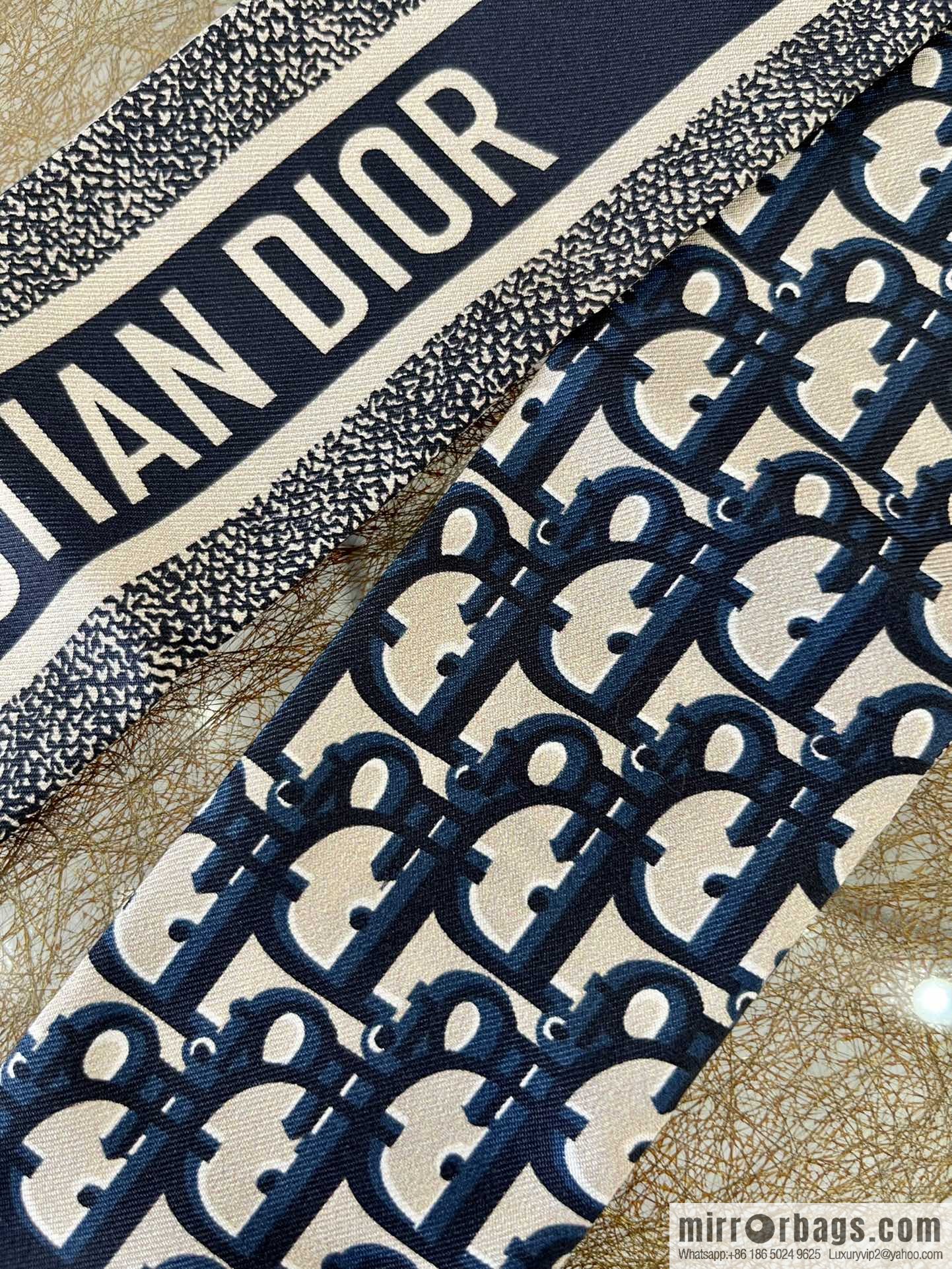 Dior Mitzah Twilly Silk Scarf