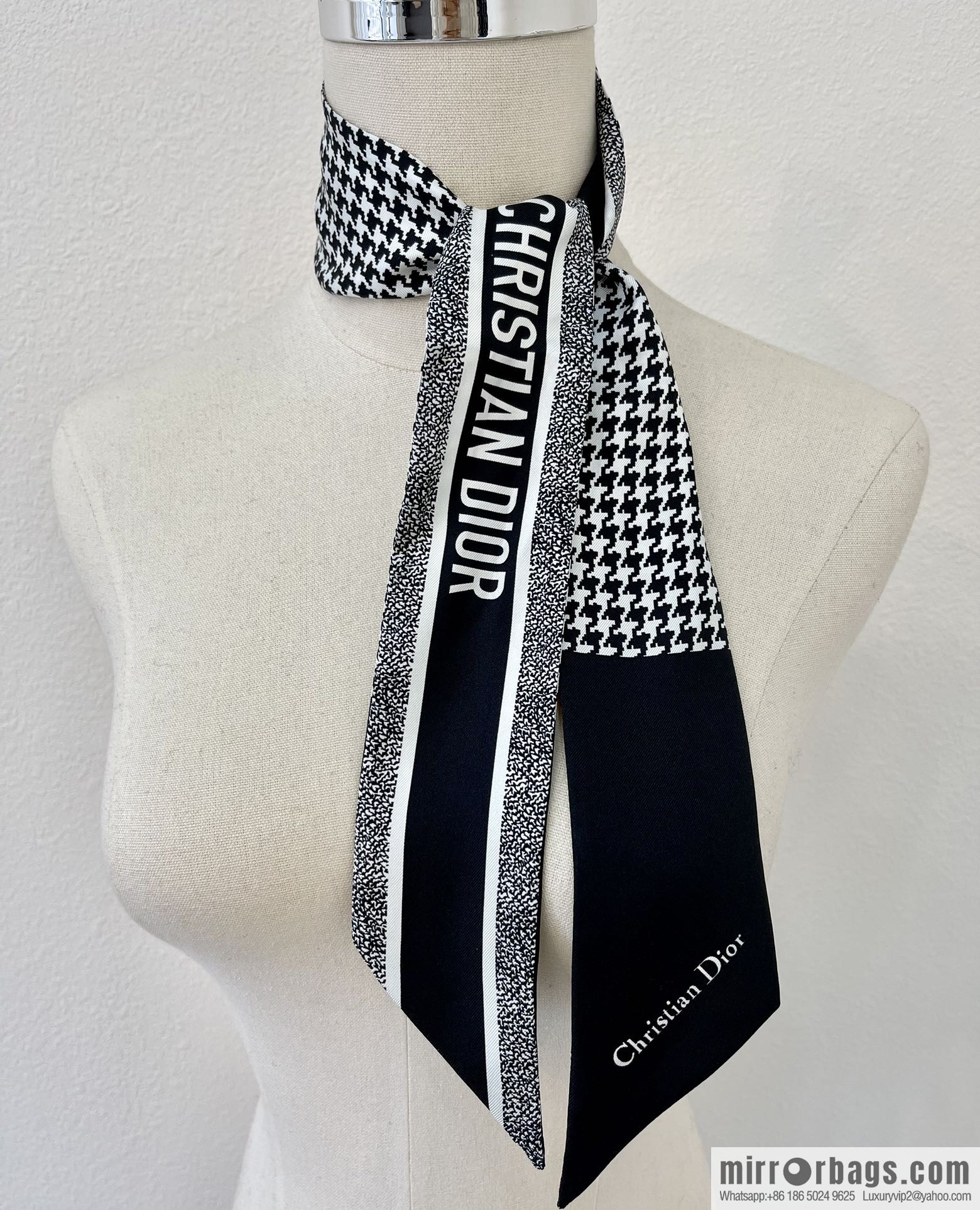 Dior Mitzah Twilly Silk Scarf