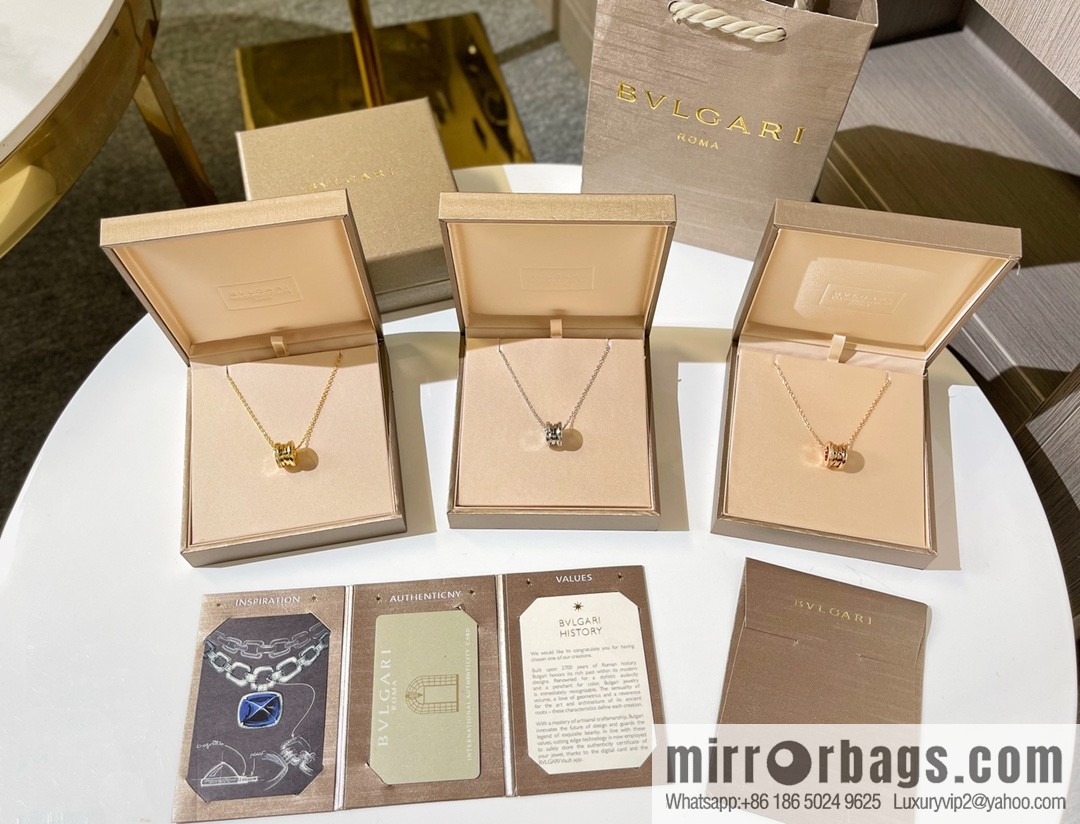 BVLGARI Bulgari B.zero1 spring necklace
