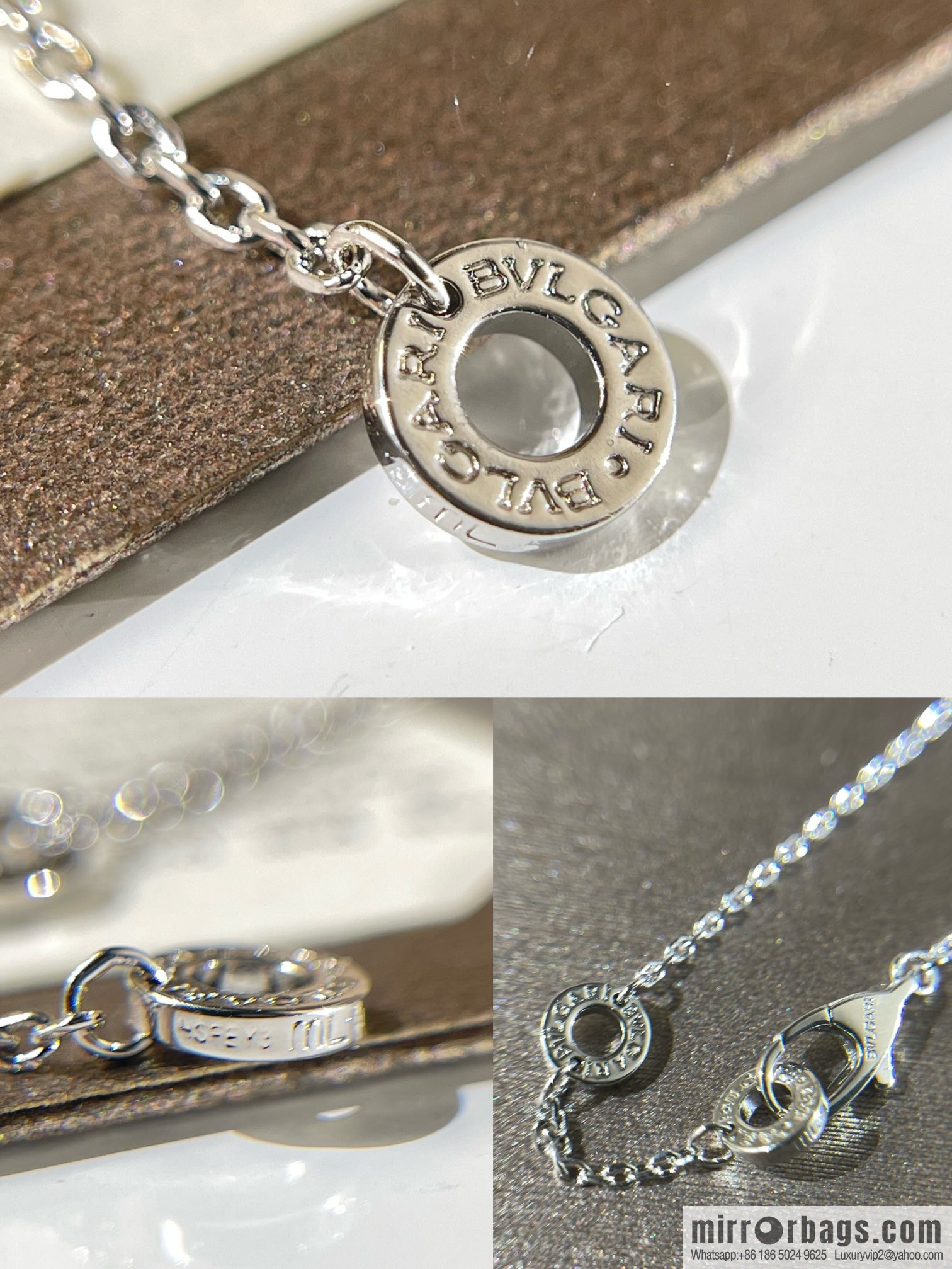 BVLGARI Bulgari new DIVAS 'DREAM sapphire fan necklace