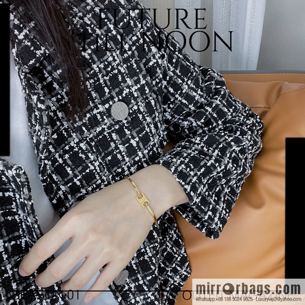Celine Arc de Triomphe bracelet