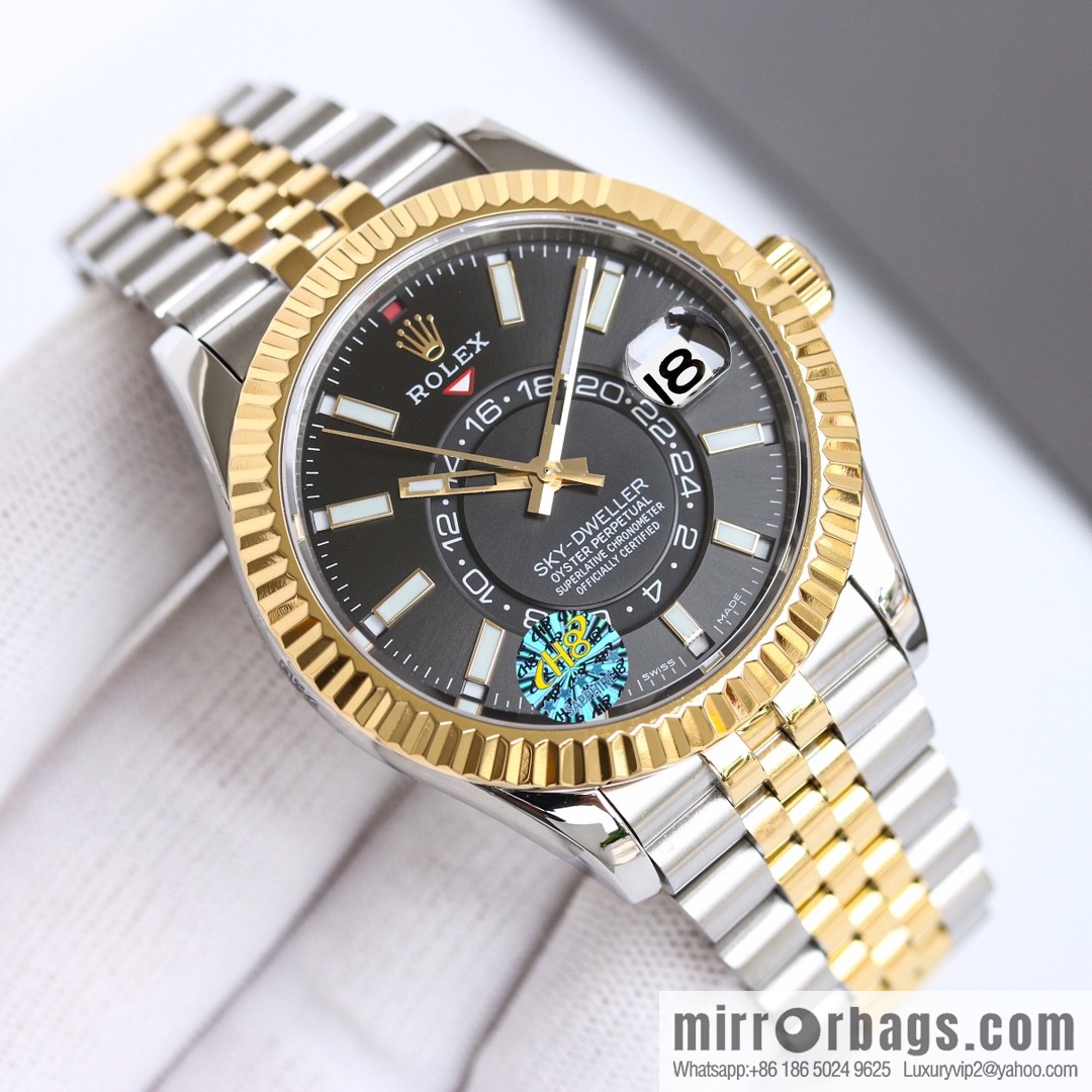 H8 Rolex Sky-Dweller Skywalker Rolex Ring Command Five-Strain Chain Watch