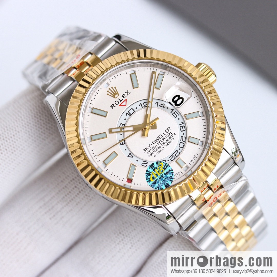H8 Rolex Sky-Dweller Skywalker Rolex Ring Command Five-Strain Chain Watch
