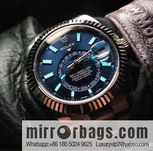 H8 Rolex Sky-Dweller Skywalker Rolex Ring Command Triangle Pit Pattern