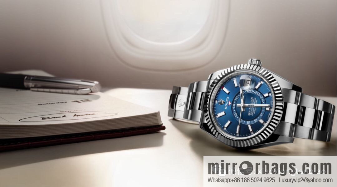 H8 Rolex Sky-Dweller Skywalker Rolex Ring Command Triangle Pit Pattern
