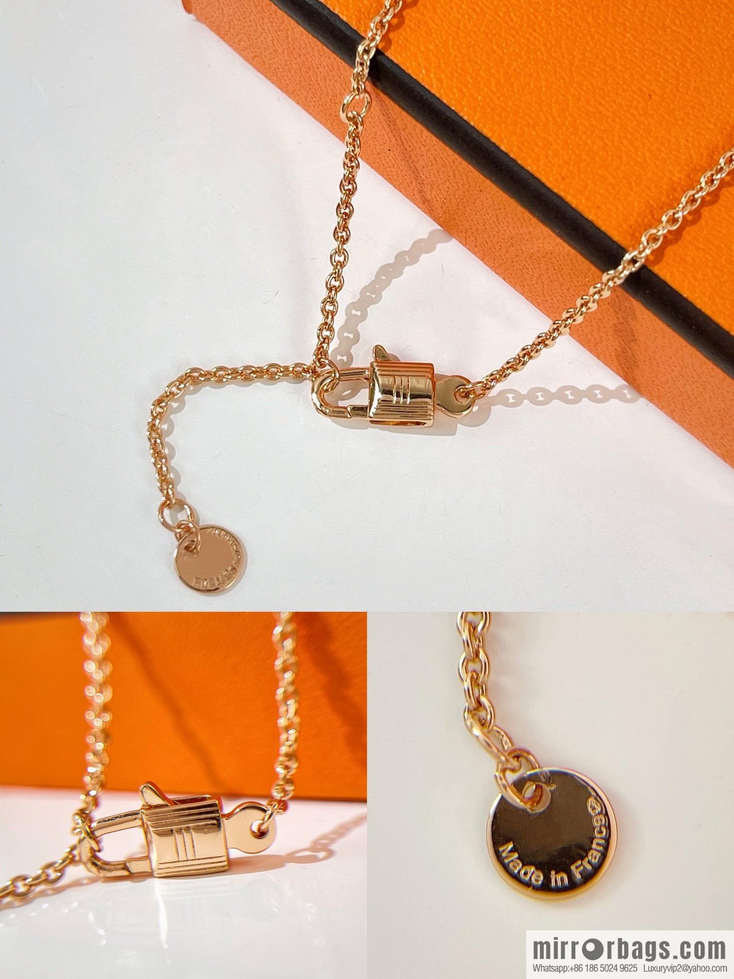 New ☑️ Hermès HERMES black necklace
